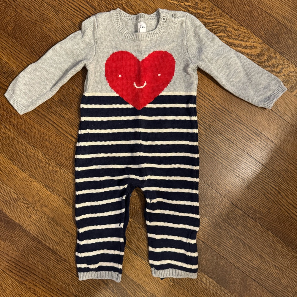 Baby Gap knit romper 12 months